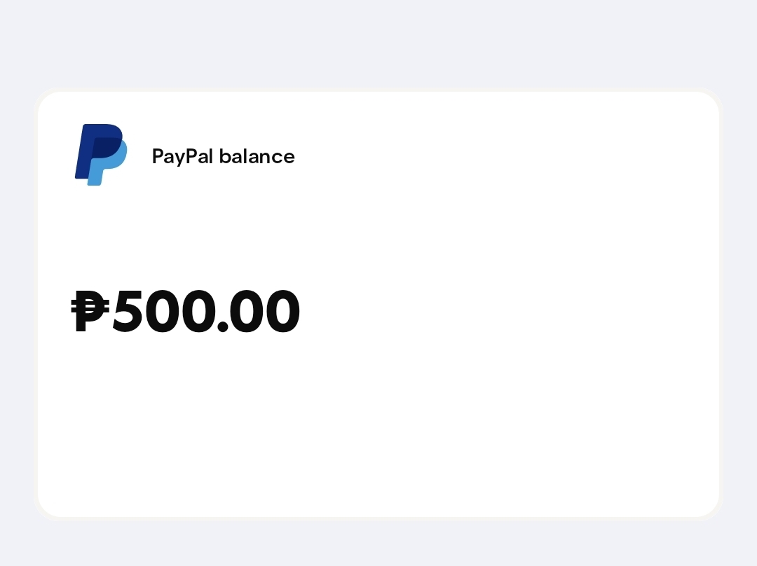 PayPal Balance